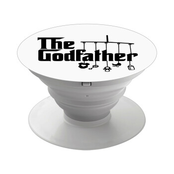 The Godfather baby, Pop Socket Λευκό Βάση Στήριξης Κινητού στο Χέρι