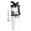 Mega Stainless steel Tumbler with lid, double wall 1,2L