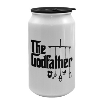 The Godfather baby, Κούπα ταξιδιού μεταλλική με καπάκι (tin-can) 500ml