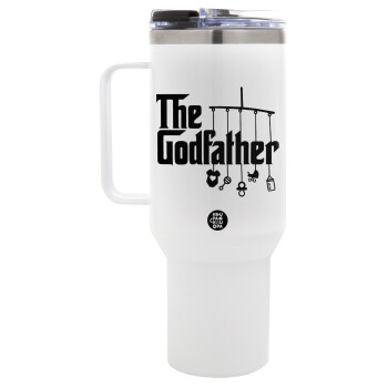 The Godfather baby, Mega Stainless steel Tumbler with lid, double wall 1,2L