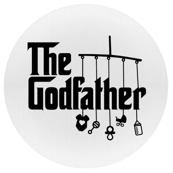 The Godfather baby — Mousepad Στρογγυλό 20cm