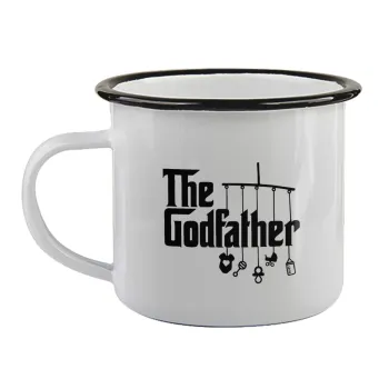 The Godfather baby, Κούπα εμαγιέ με μαύρο χείλος 360ml