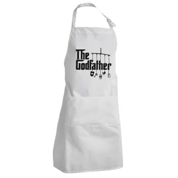 The Godfather baby, Adult Chef Apron (with sliders and 2 pockets)
