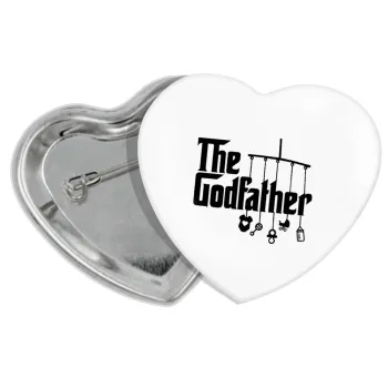 The Godfather baby, Κονκάρδα παραμάνα καρδιά (57x52mm)