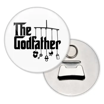 The Godfather baby, Μαγνητάκι και ανοιχτήρι μπύρας στρογγυλό διάστασης 5,9cm