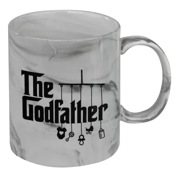 The Godfather baby, Mug ceramic marble style, 330ml