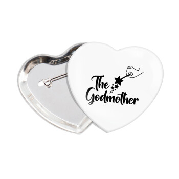 Fairy God Mother, Κονκάρδα παραμάνα καρδιά (57x52mm)