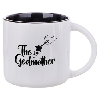 Fairy God Mother, Κούπα κεραμική 400ml Λευκή/Μαύρη