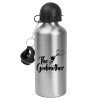 Metallic water jug, Silver, aluminum 500ml