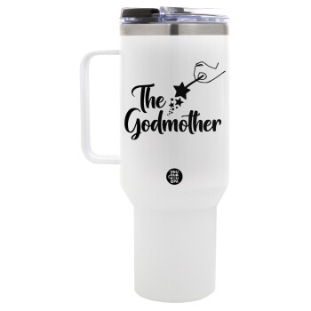 Fairy God Mother, Mega Tumbler με καπάκι, διπλού τοιχώματος (θερμό) 1,2L