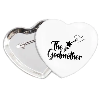 Fairy God Mother, Κονκάρδα παραμάνα καρδιά (57x52mm)