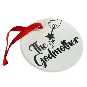 Fairy God Mother, Christmas ornament glass 9cm