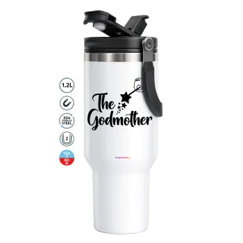 Fairy God Mother, Mega Stainless steel Tumbler with lid, double wall 1,2L