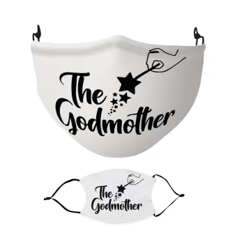 Fairy God Mother, Μάσκα υφασμάτινη Ενηλίκων πολλαπλών στρώσεων με υποδοχή φίλτρου