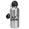 Metallic water jug, Silver, aluminum 500ml