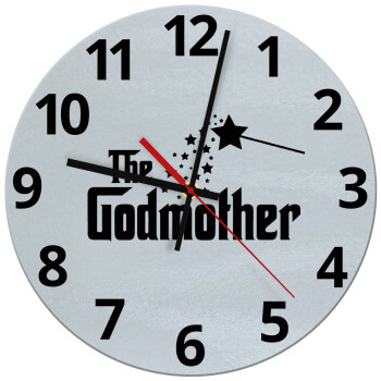 Fairy GodMother, Ρολόι τοίχου γυάλινο (30cm)