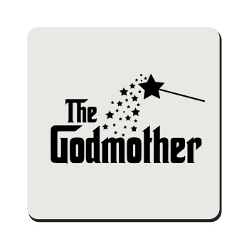 Fairy GodMother, Τετράγωνο μαγνητάκι ξύλινο 9x9cm