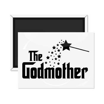 Fairy GodMother, Ορθογώνιο μαγνητάκι ψυγείου διάστασης 9x6cm