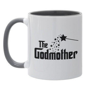 Fairy GodMother, Mug colored grey, ceramic, 330ml