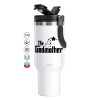 Mega Stainless steel Tumbler with lid, double wall 1,2L