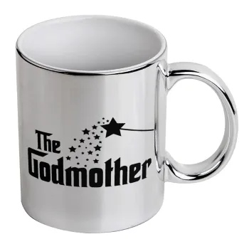 Fairy GodMother, Mug ceramic, silver mirror, 330ml