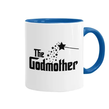 Fairy GodMother, Mug colored blue, ceramic, 330ml