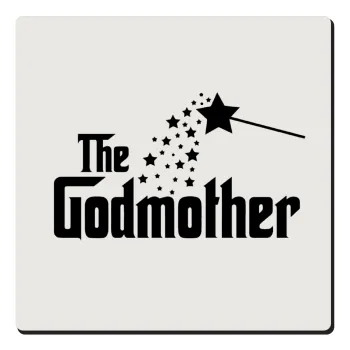 Fairy GodMother, Τετράγωνο μαγνητάκι ξύλινο 6x6cm