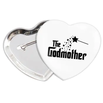 Fairy GodMother, Κονκάρδα παραμάνα καρδιά (57x52mm)