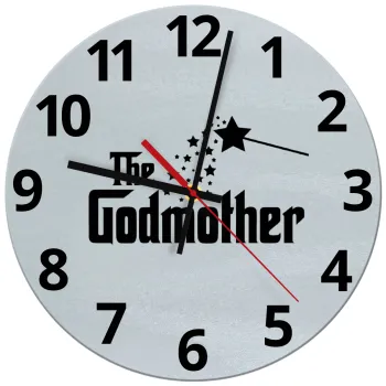 Fairy GodMother, Ρολόι τοίχου γυάλινο (30cm)