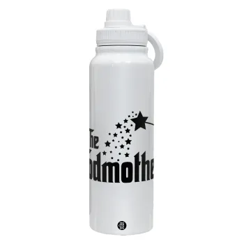 Fairy GodMother, Θερμός 1L Ανοξείδωτο με Βάση Κινητού & Διπλά Τοιχώματα