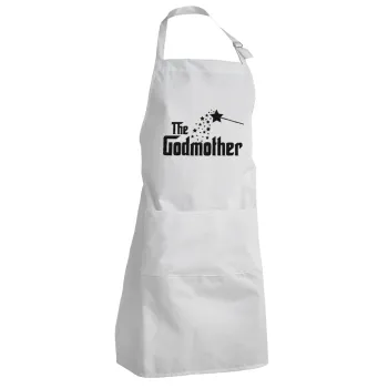 Fairy GodMother, Adult Chef Apron (with sliders and 2 pockets)