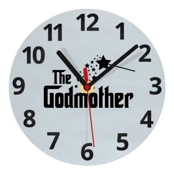 Fairy GodMother, Ρολόι τοίχου γυάλινο (20cm)