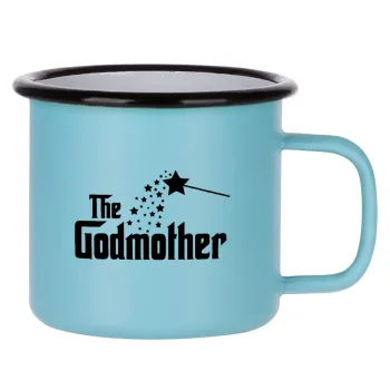 Fairy GodMother, Κούπα Μεταλλική εμαγιέ ΜΑΤ σιέλ 360ml