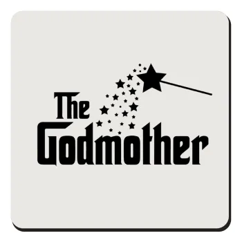 Fairy GodMother, Τετράγωνο μαγνητάκι ξύλινο 9x9cm