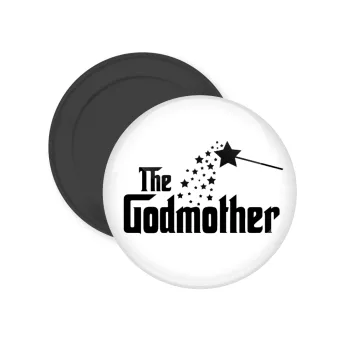 Fairy GodMother, Μαγνητάκι ψυγείου στρογγυλό διάστασης 5cm