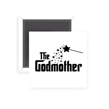 Fairy GodMother, Μαγνητάκι ψυγείου τετράγωνο διάστασης 5x5cm