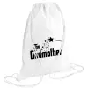 Backpack pouch GYMBAG white (28x40cm)