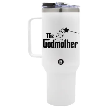 Fairy GodMother, Mega Tumbler με καπάκι, διπλού τοιχώματος (θερμό) 1,2L