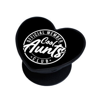 Cool Aunts club, Phone Holders Stand  καρδιά Μαύρο Βάση Στήριξης Κινητού στο Χέρι