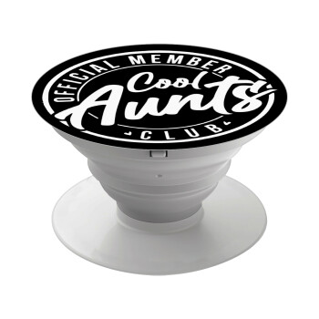 Cool Aunts club, Phone Holders Stand  White Hand-held Mobile Phone Holder