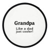 Grandpa, like a dad, just cooler, Βεντάλια υφασμάτινη αναδιπλούμενη με θήκη (20cm)