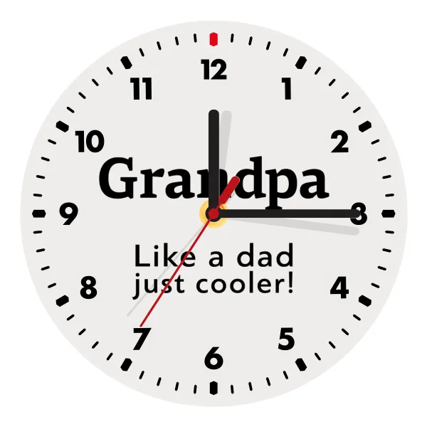 Grandpa, like a dad, just cooler — 1
