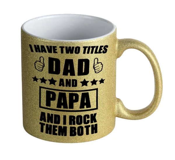 I have two title, DAD & PAPA — 1