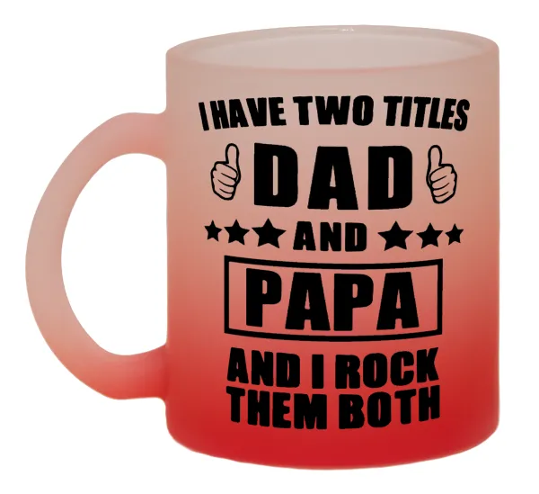 I have two title, DAD & PAPA — 1