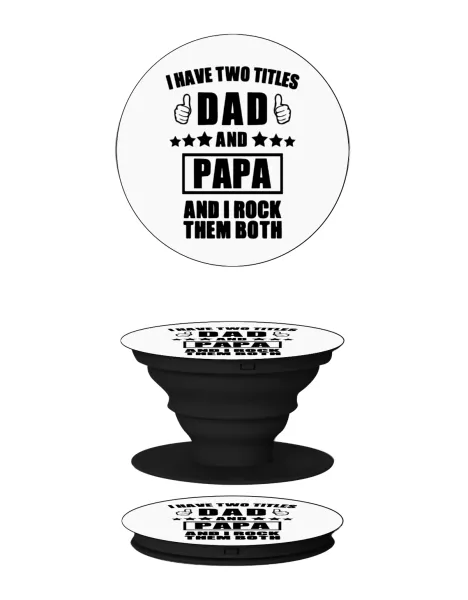 I have two title, DAD & PAPA — 2