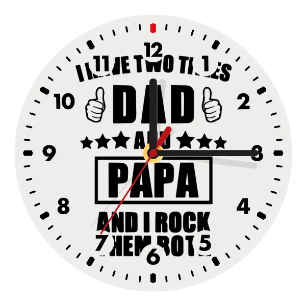 I have two title, DAD & PAPA — 1
