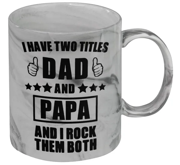 I have two title, DAD & PAPA — 1