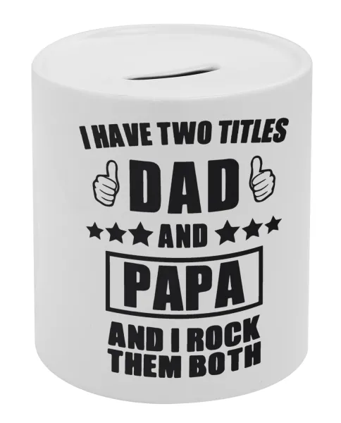 I have two title, DAD & PAPA — 1