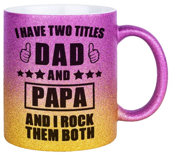 I have two title, DAD & PAPA — 1
