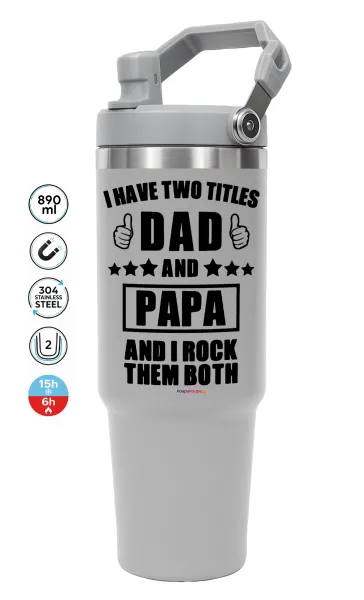 I have two title, DAD & PAPA — 1